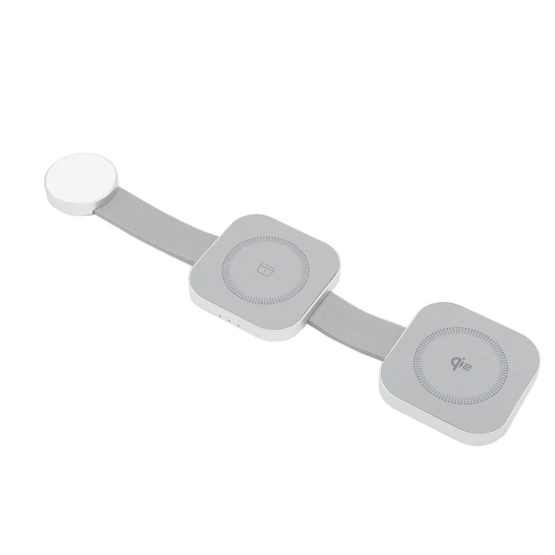 Valore 3-in-1 Magnetic Wireless Charger (WL-003) - White - Image 2
