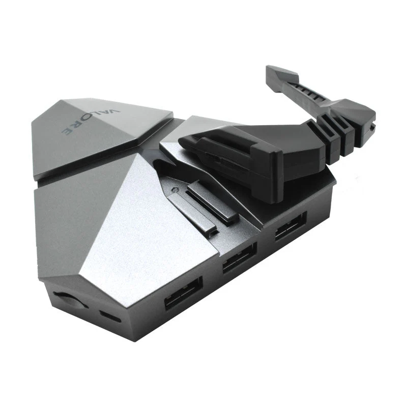 Valore 4-in-1 USB-C & USB 3.0 Combo Hub with Mouse Cable Holder (VUH-35) - Image 2