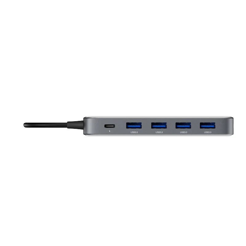 Valore 6-in-1 USB-C Transparent Hub (MH-010) - Image 4