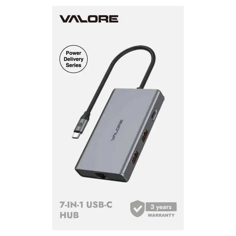 Valore 7-in-1 USB-C Hub (MH-002) - Image 2