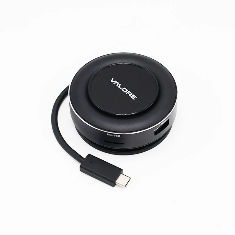 Valore 7-in-1 USB-C Hub with Built-in Cable (MH-005) - Image 5