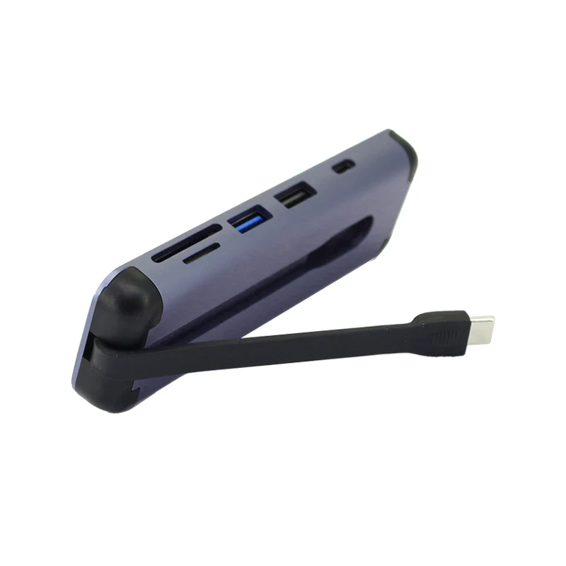 Valore 7-In-1 USB-C Multi-Hub with Built-in Cable (VUH-39) - Image 6