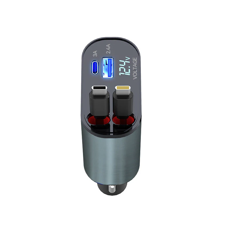 Valore 70W 4-in-1 Car Charger (AC207) - Image 2