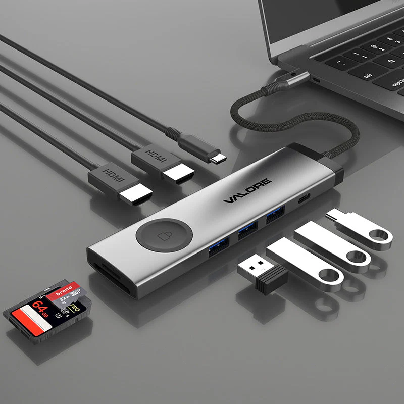 Valore 9-in-1 USB-C Hub (MH-018) - Image 3