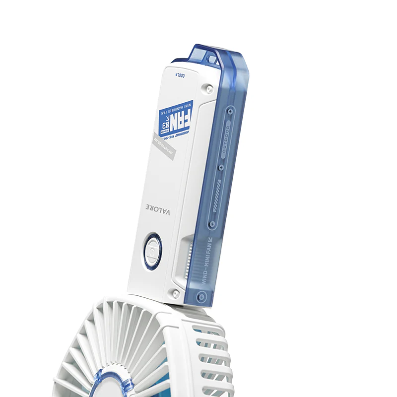 Valore LA38 Foldable Mini Fan (White) - Image 6
