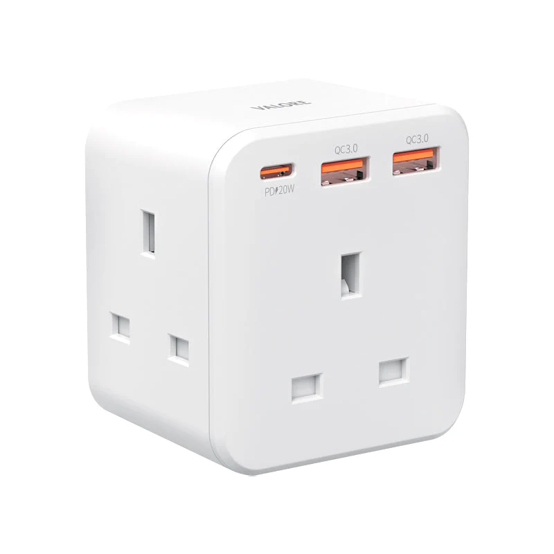 Valore Multi-Way Power Adaptor (AC-MW-PD20W) - White