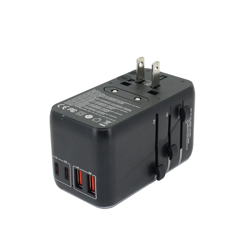 Valore PD100W Universal Travel Adaptor (AC187) - Black - Image 5