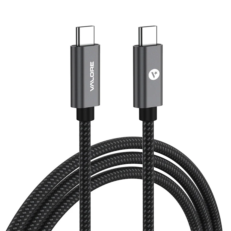 Valore PD100W USB-C 3.2 Gen 2 Cable 1M (CA-011) - Black