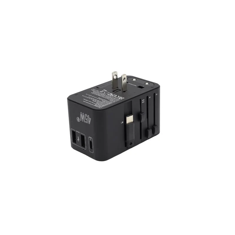 Valore PD45W Universal Travel Adaptor with Retractable Cable (UTA-001) - Image 6