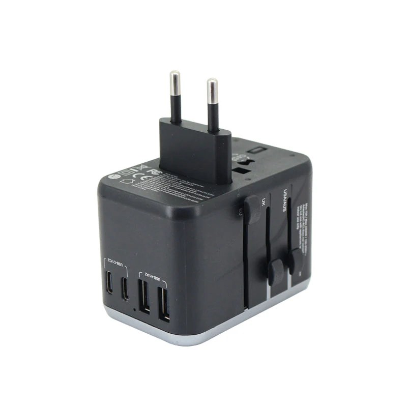 Valore PD65W Universal Travel Adaptor (AC188) - Black - Image 4