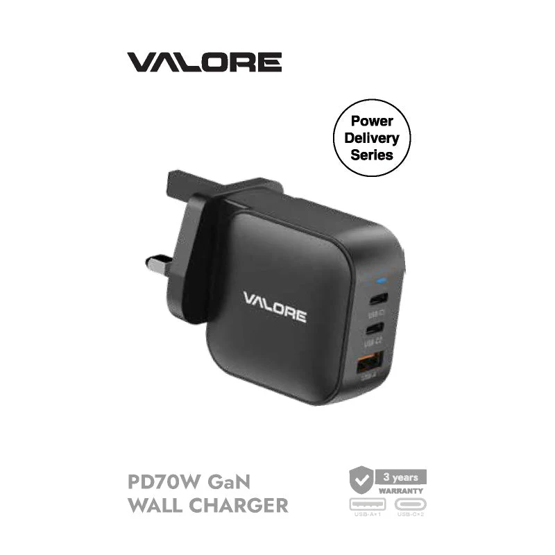 Valore PD70W GaN Wall Charger (PA-009) - Image 5
