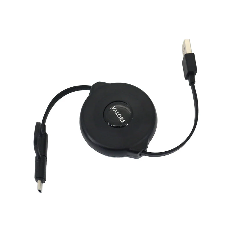 Valore Retractable 2-In-1 USB-C + Micro USB Charging Cable (MA182) - Image 3