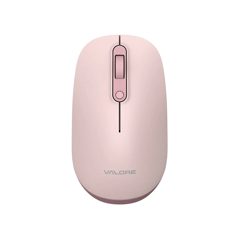 Valore Wireless Dual Mode Mouse (KM-007) - Pink