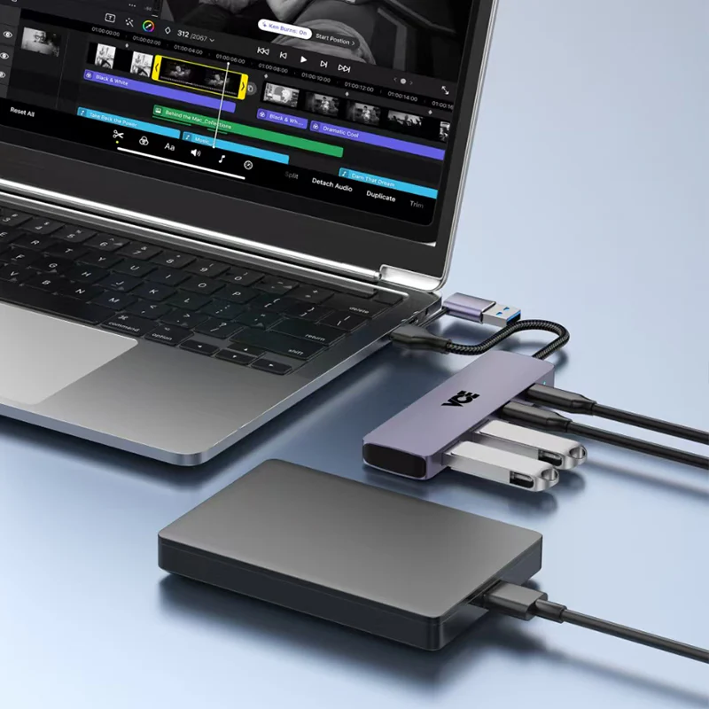 VCE VE-AH05 Dual Connector 4-in-1 USB 3.0 Hub - Image 2