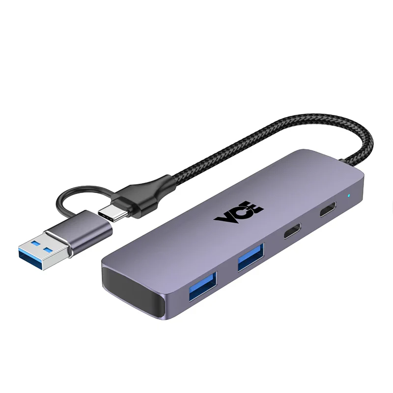 VCE VE-AH05 Dual Connector 4-in-1 USB 3.0 Hub - Image 3