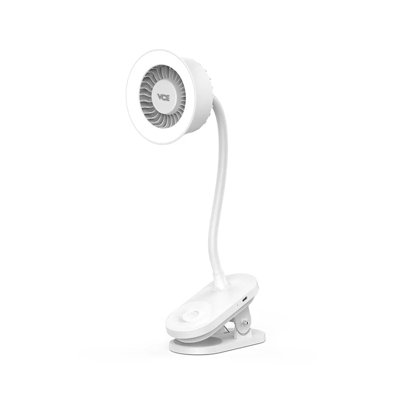 VCE VE-LAC78-WH Clip Fan with Light White - Image 5
