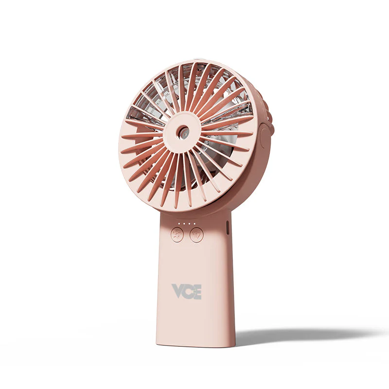 VCE VE-LAC80 Handheld Fan with Water Mist (Pink)