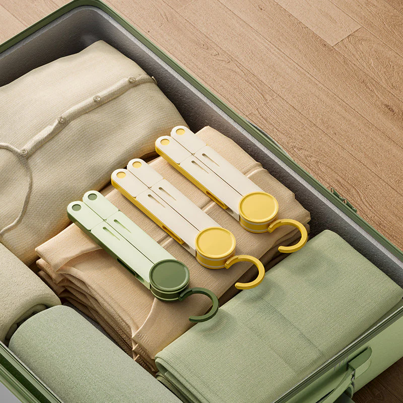 VCE VE-LAC90 3-In-1 Travel Folding Hanger (Green) - Image 4