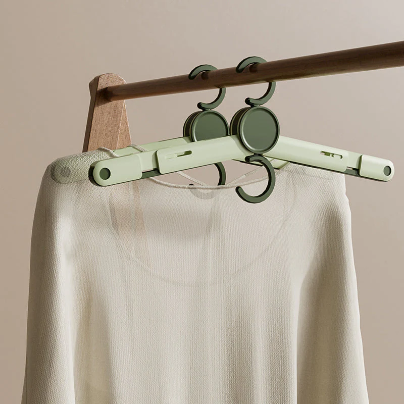 VCE VE-LAC90 3-In-1 Travel Folding Hanger (Green) - Image 5