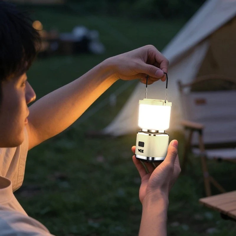 VCE VE-LT24 Mini Camping Light (Beige) - Image 4