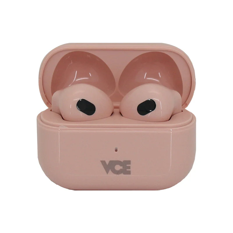 VCE VE-MM12 True Wireless Earbuds - Pink - Image 3