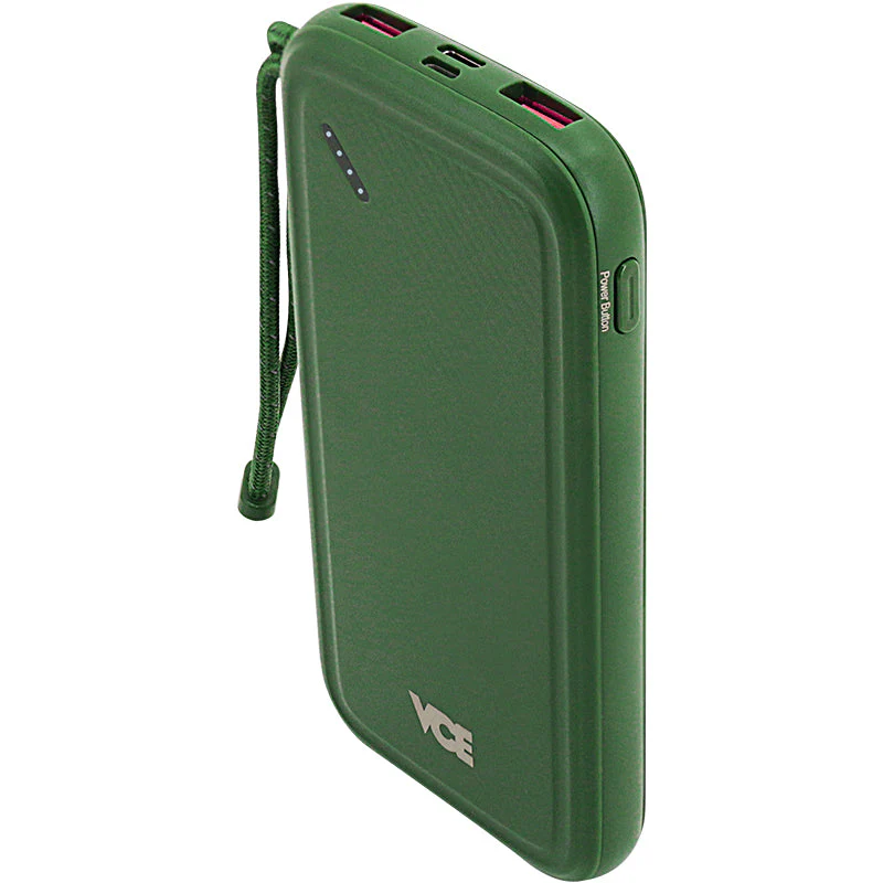 VCE VE-PD08 PD20W 10000mAh Power Bank (Green) - Image 2