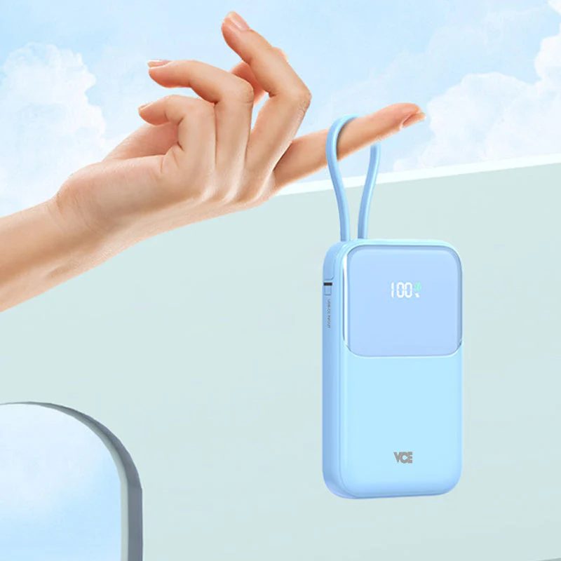VCE VE-PD15 10000mAh Power Bank (Blue) - Image 2