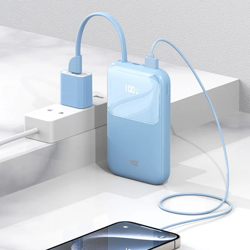 VCE VE-PD15 10000mAh Power Bank (Blue) - Image 5