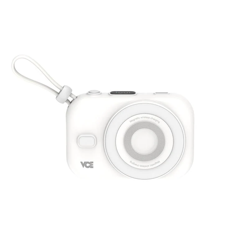 VCE VE-PD16 10,000mAh Magnetic Power Bank (White) - Image 4