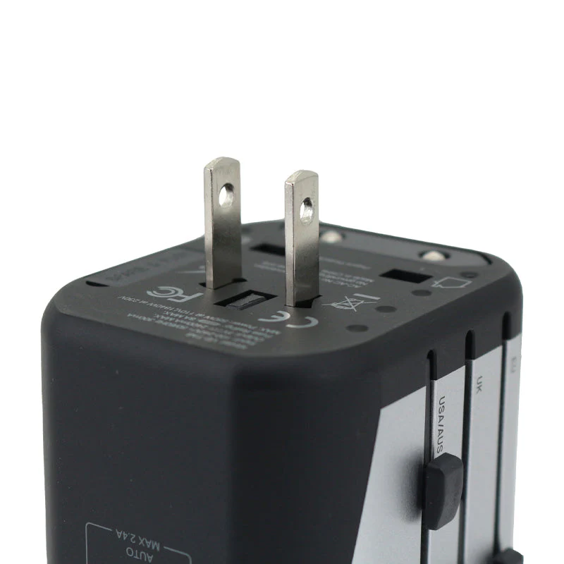 VCE VE-TA8 Universal Travel Adaptor (Silver) - Image 4