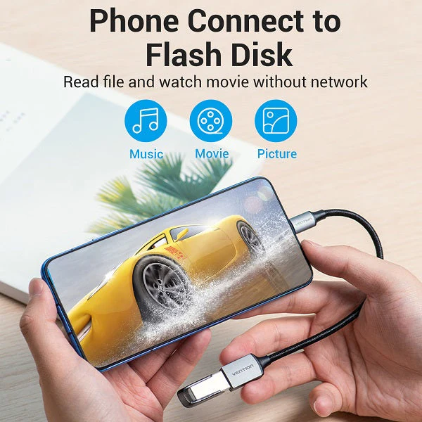 Vention CCWHB Type C to USB2.0 OTG Cable - Image 4