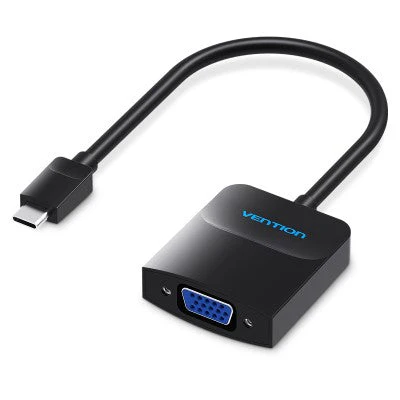VENTION CGF series USB-C to VGA 0.15M Black