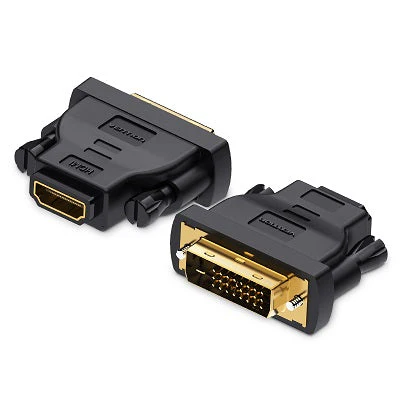 Vention ECDB0 DVI Male to HDMI Female Adapter Black - Image 3