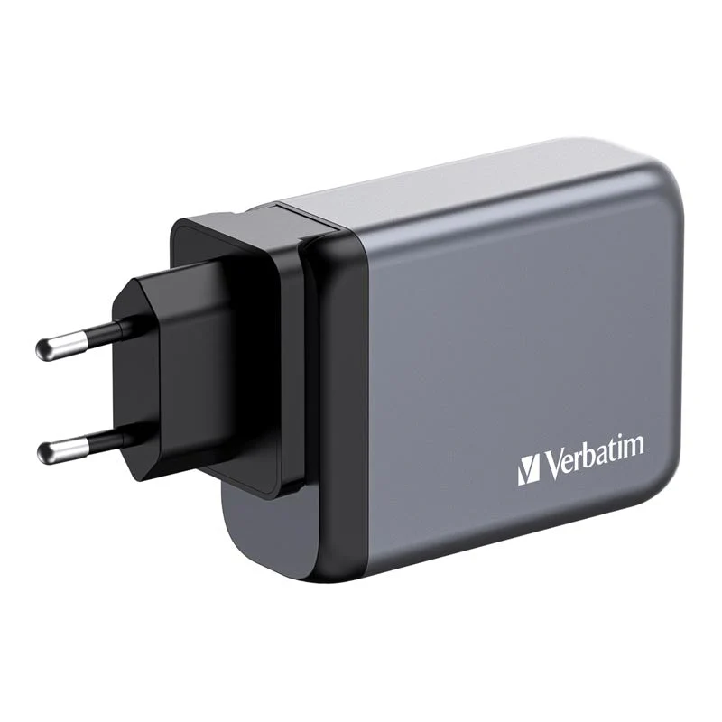 Verbatim (BOS) VM32202 GaN Charger 4 Port 100W 1A3C EU/UK/US - Image 4