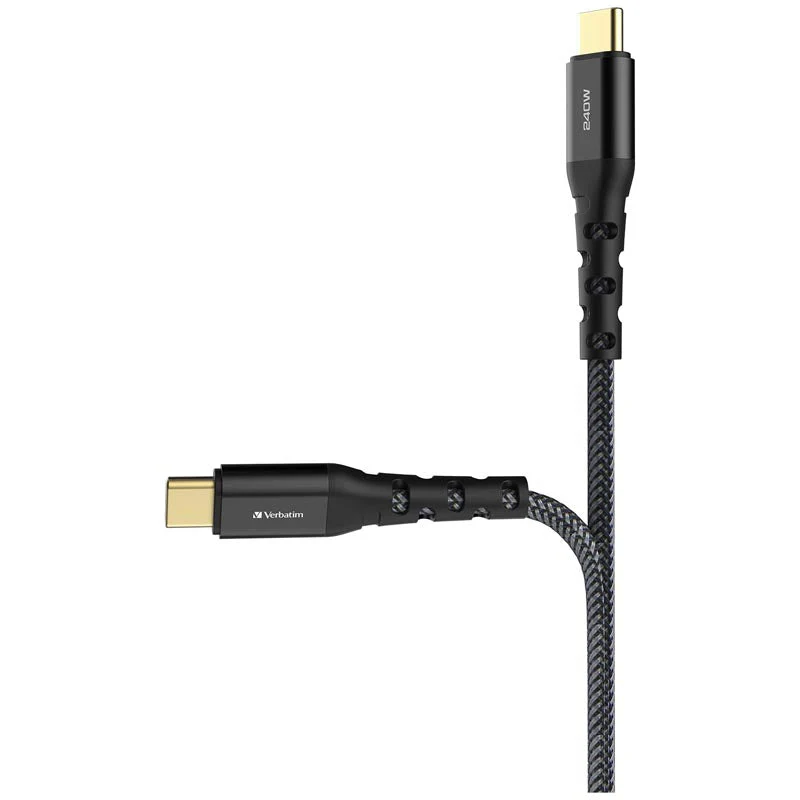 Verbatim VM66821 Touch Max PD3.1 C-C 240W Cable 2M - Image 6