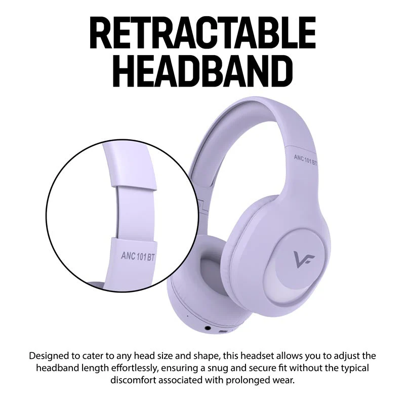 Vinnfier ANC 101BT Headphones Grey - Image 9