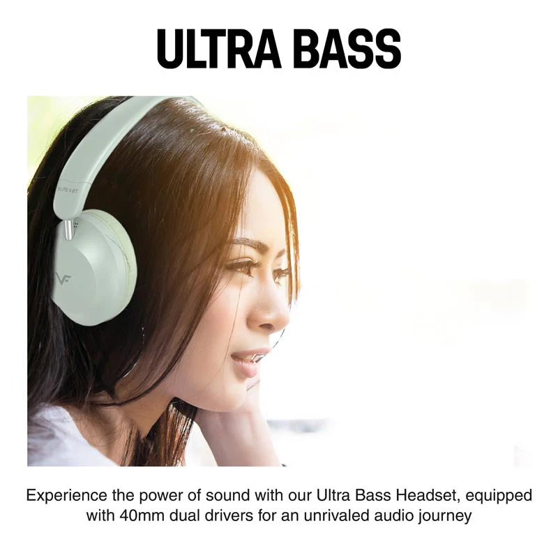 Vinnfier Elite 6 BT Headphones Dark Blue - Image 5