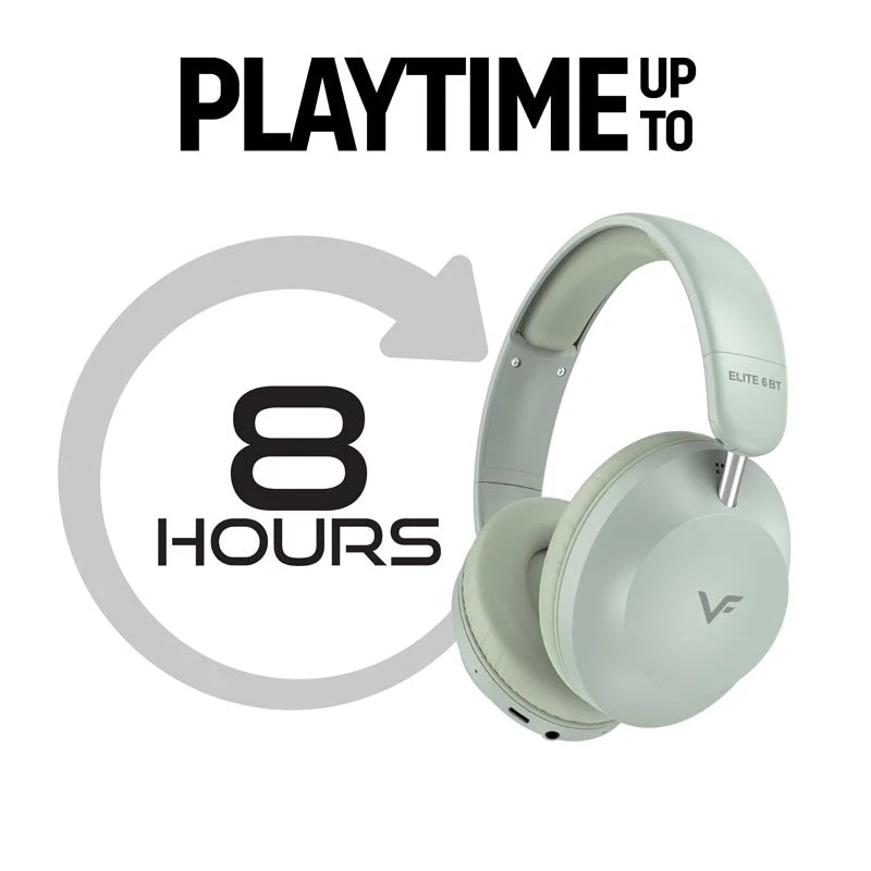 Vinnfier Elite 6 BT Headphones Dark Blue - Image 8