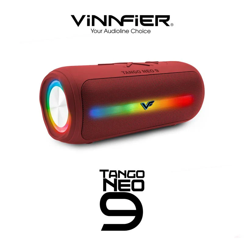 Vinnfier Tango Neo 9 BT Speaker Red - Image 2