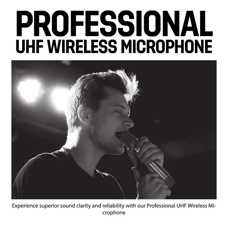 Vinnfier WM3300 DUO UC Wireless Microphone - Image 8