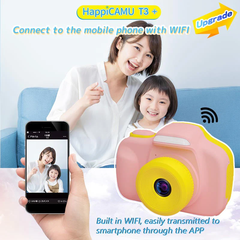Visionkids JP1090-P HappiCAMU T3+ Pink - Image 4