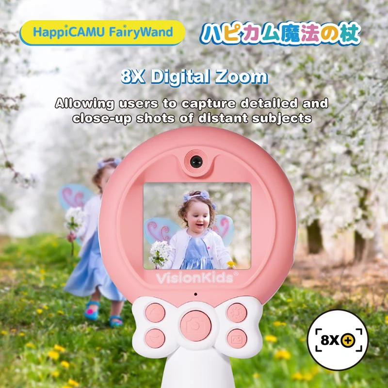VisionKids JP158 HappiCAMU Fairy Wand Pink - Image 5