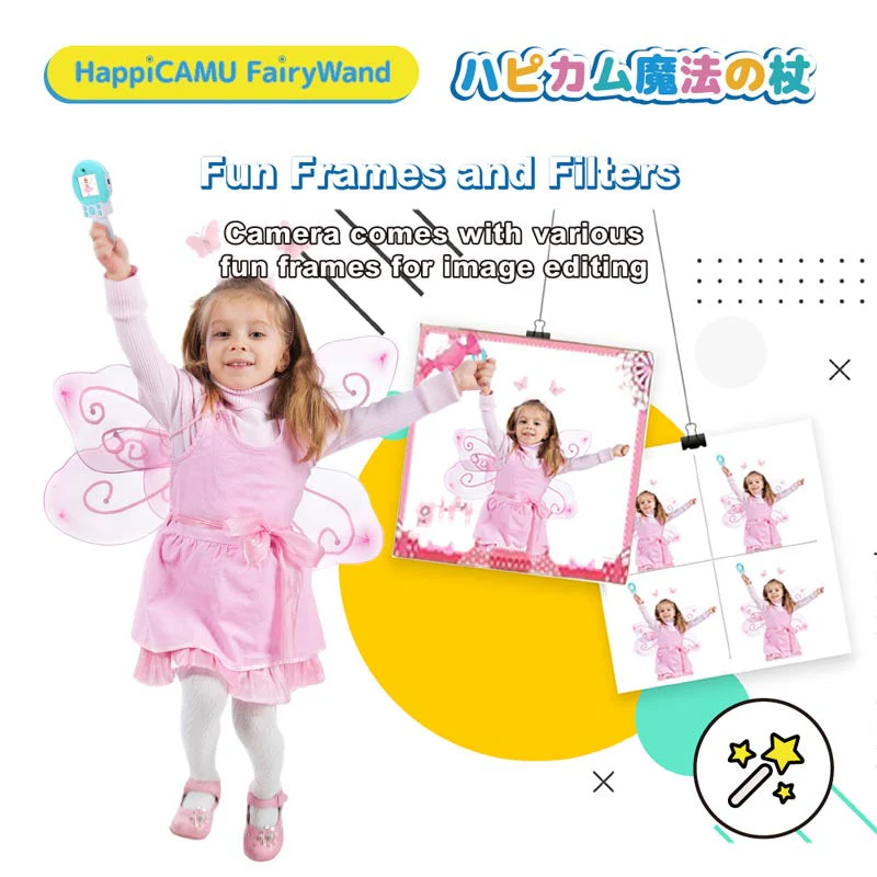VisionKids JP158 HappiCAMU Fairy Wand Pink - Image 6