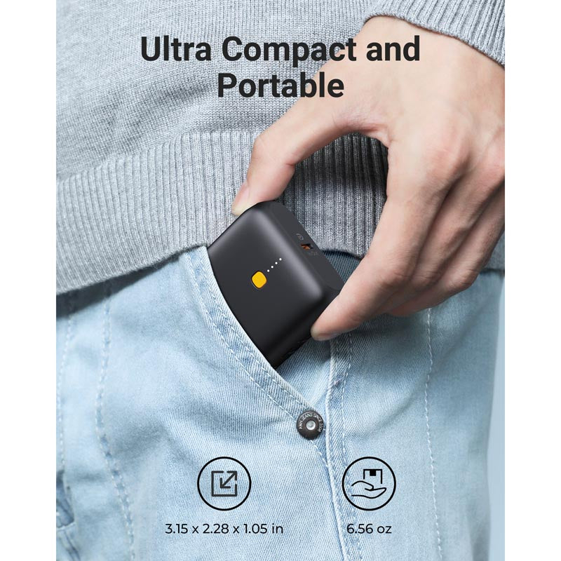 Voltme Hypercore 10K Lite 22.5W Power Bank (Grey) - Image 6