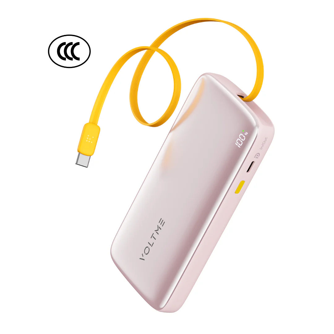 Voltme Hypercore Rollz Lite 10000mAh CCC PB PD22.5W Sakura