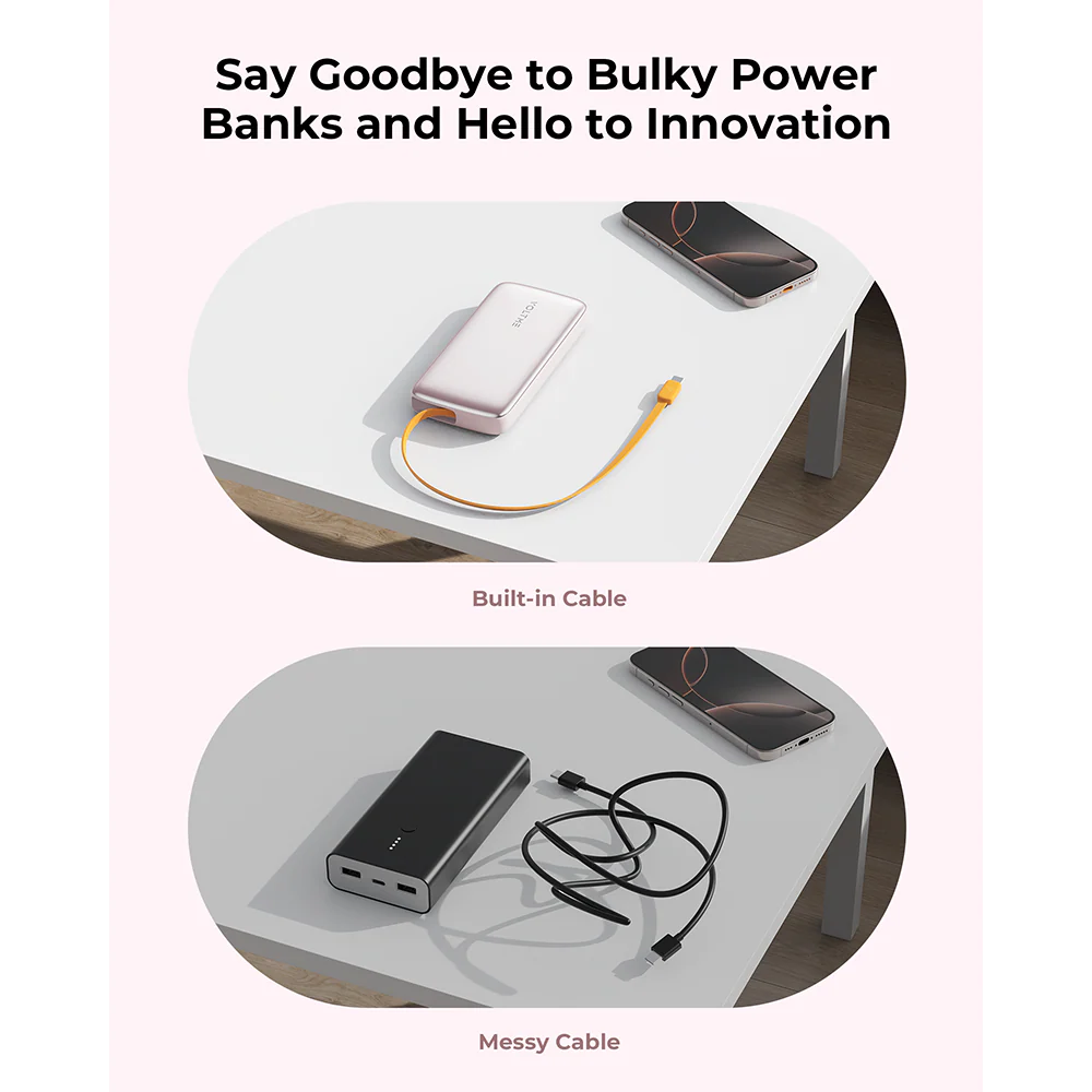 Voltme Hypercore Rollz Lite 10000mAh CCC PB PD30W Sakura - Image 6