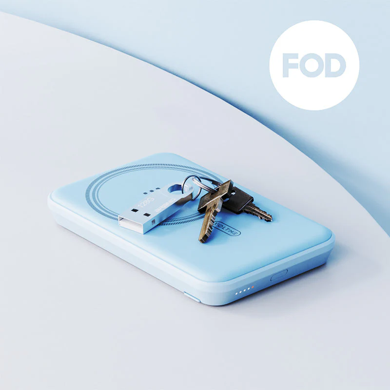 Voltme MagPak 5K MagSafe Magnetic Wireless Power Bank (Blue) - Image 7