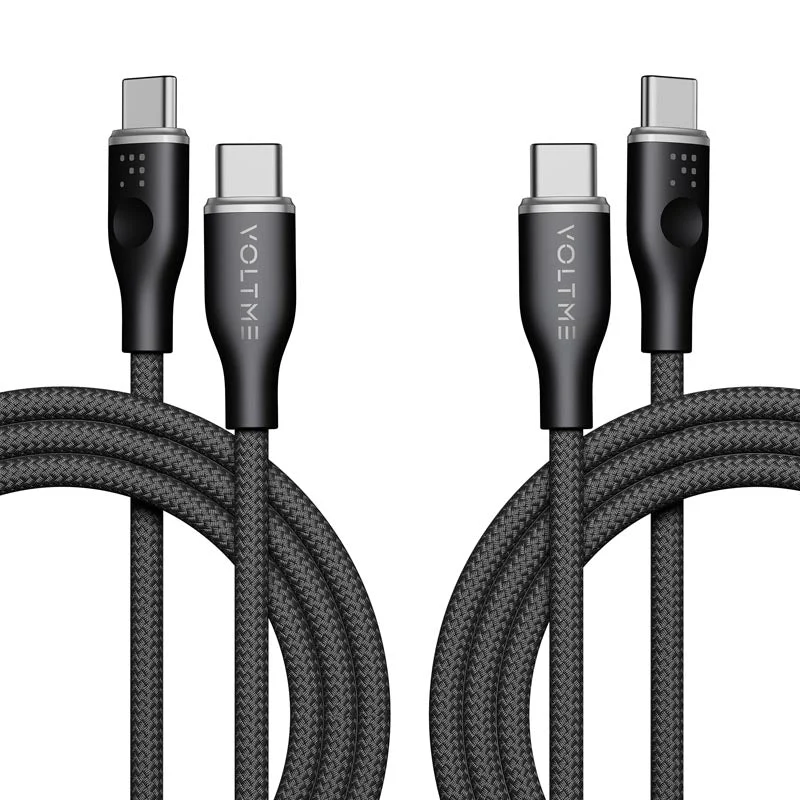 Voltme Powerlink Rugg 60W C to C Cable 1.8M (Black)