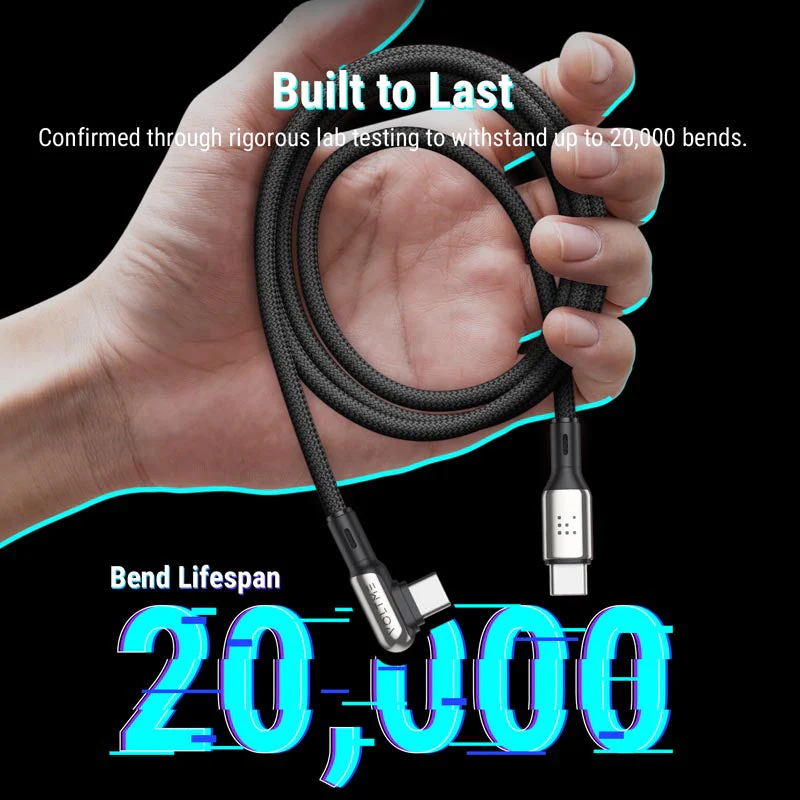 Voltme Powerlink Stark 100W C to C Cable E Marker 1.2M - Image 2