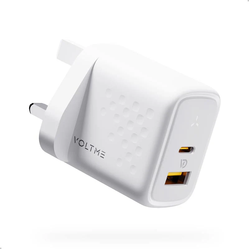 Voltme Revo 45 45W 1A+1C Wall Charge (White) - Image 5
